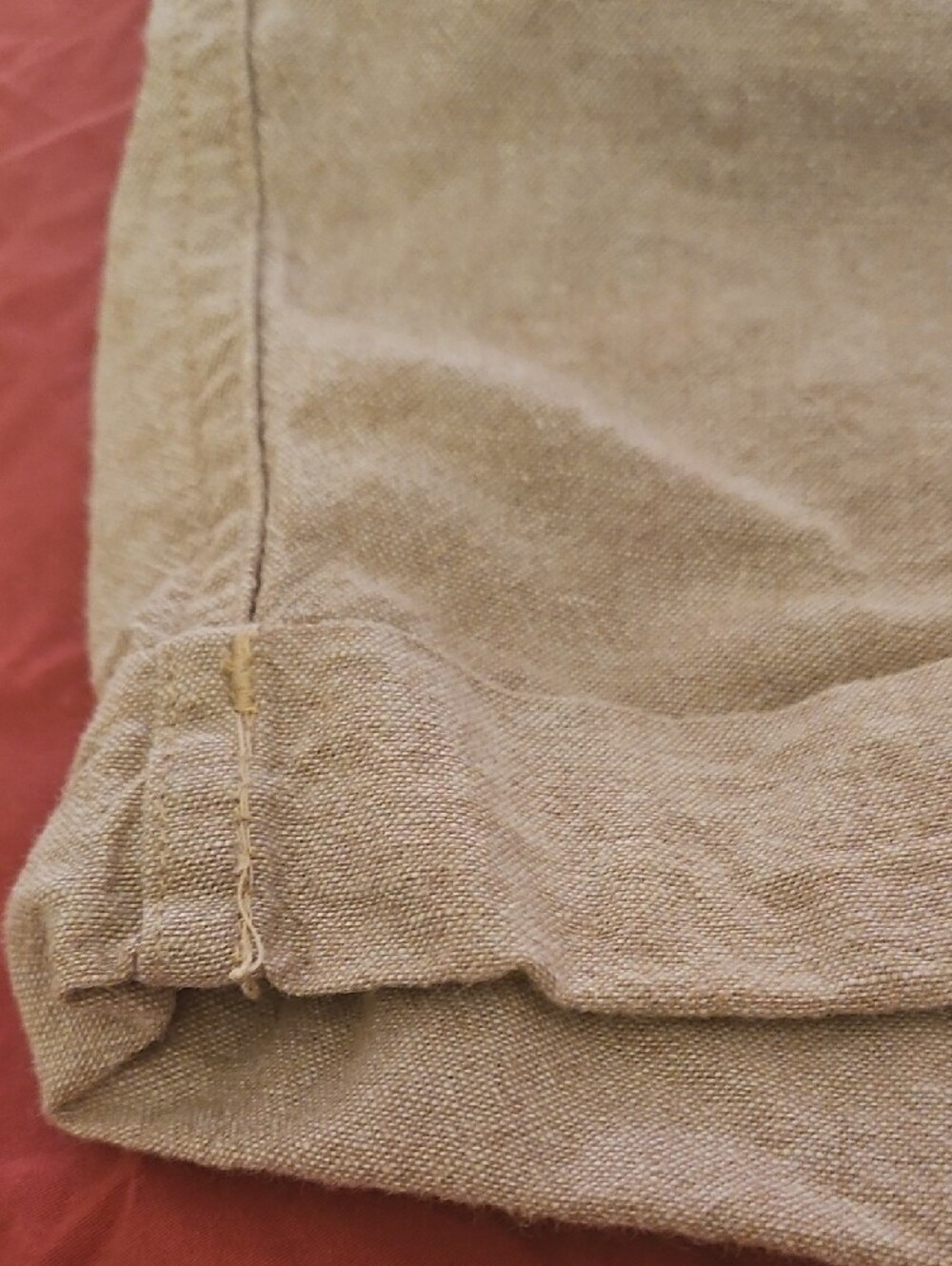 Eddie Bauer Khaki Tan Drawstring Shorts - Picture 5 of 9
